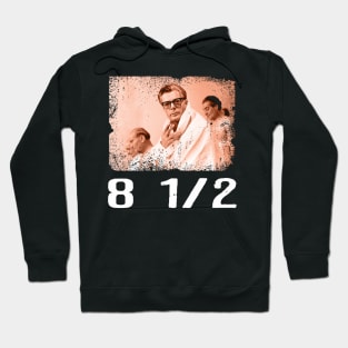 8 1/2 Nostalgia Threads Fellini's Cinematic Legacy Graphic Tee Hoodie